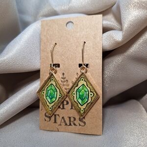 Hand painted earrings